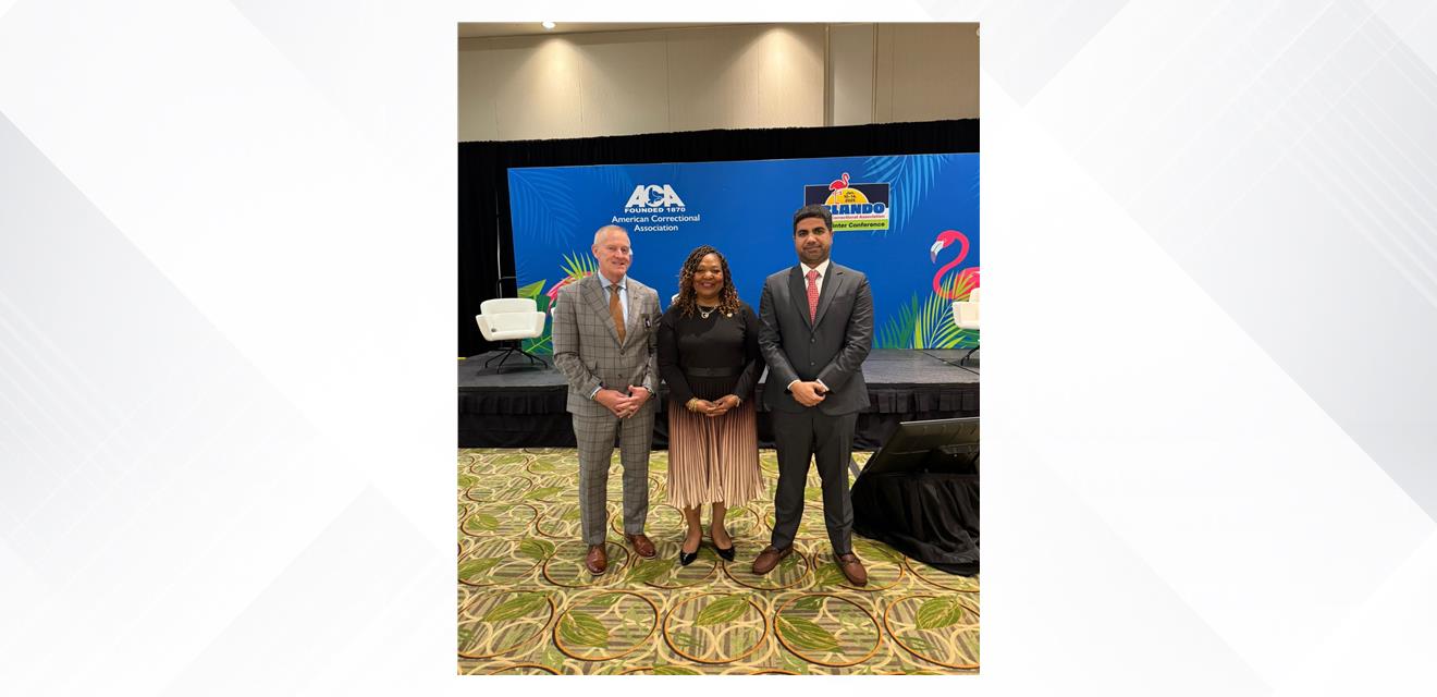 مركز إصلاح وتأهيل النزلاء يشارك في المؤتمر الدولي للجمعية الإصلاحية الأمريكية<